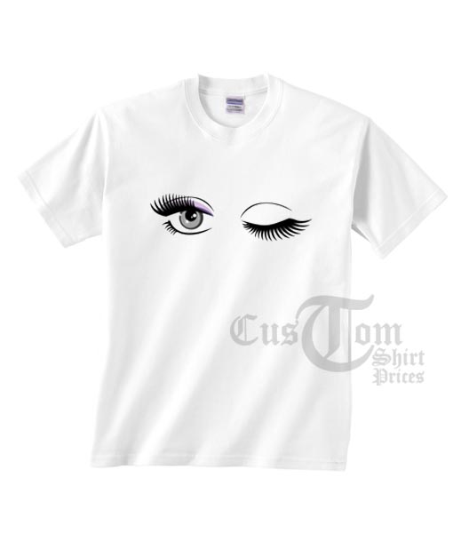 Eyelashes Blink T-shirts
