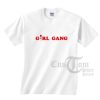 Girl Gang Flower T-shirts