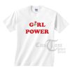 Girl Power T-shirts Rose Flower