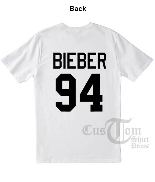 Justin Bieber 94 T shirts