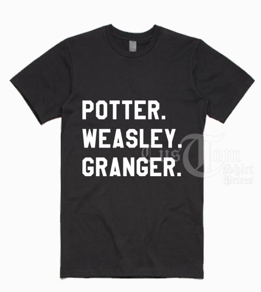 Potter Weasley Granger T-shirts