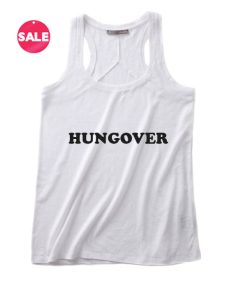Hungover Logo Funny Tank Top