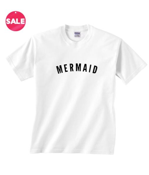 Customized Shirts Mermaid Simple Logo Funny Quote