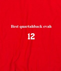 Red 6 244x287 Best Quartahback Evah T shirts