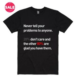 Never Tell Your Problems To Anyone T-Shirt