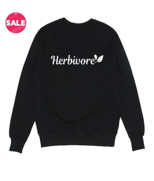 Herbivore Sweatshirt Jumper Sweater Funny