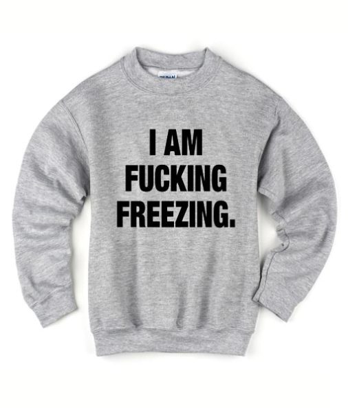 I Am Fucking Freezing Sweater