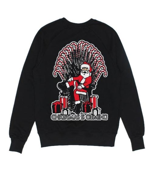 Santa Christmas Is Coming Sweater