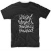 Stressed Blessed & Christmas Obsessed T Shirt
