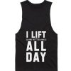 I Lift Harry Potter Books All Day Summer Tank top
