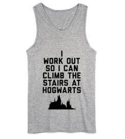 I Work Out So I Can Climb the Stairs at Hogwarts Summer Tank top