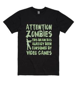 Attention Zombies Shirt
