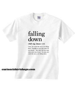 Falling Down XXXTentacion Lyrics Shirt