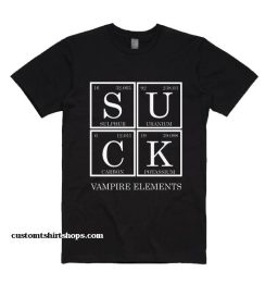 Suck Vampire Elements Shirt