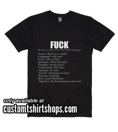 Fuck Definition BL Funny T-Shirt