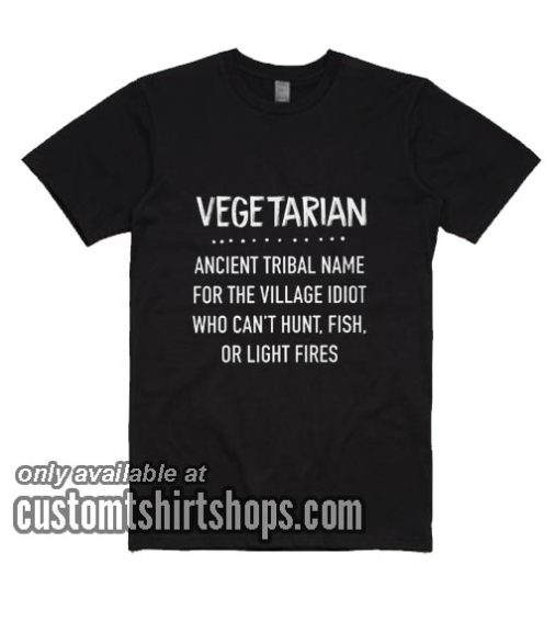Vegetarian Funny Definition T-Shirts