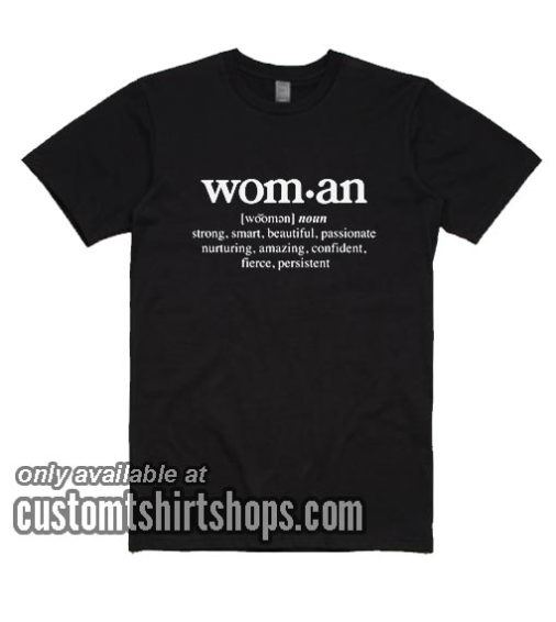 Woman Definition Graphic Tee T-Shirts