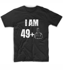 I am 49 plus 1 50th birthday Short Sleeve Unisex T-Shirts