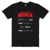 Cool Math Tee Shirt Mathflix Netflix Watch TV Shows