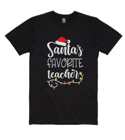 Santa's Favorite Teacher Christmas Light
