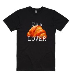 Croissant Love Tee French Pastry Appreciation Women's T-Shirt
